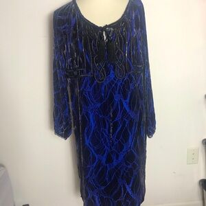 Antik Batik blue Valour Dress